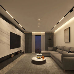 RAIL MAGNETIQUE R20 B 2M ENCASTRE PLATRE