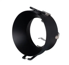 SPOT RETRAIT ROND ALUMINUM NOIR