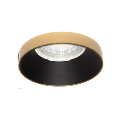 SPOT RETRAIT ROND ALUMINUM NOIR+GOLD
