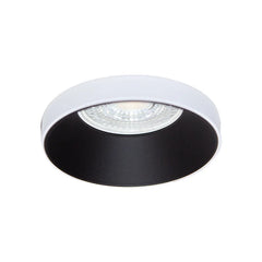 SPOT RETRAIT ROND ALUMINUM NOIR+BLANC
