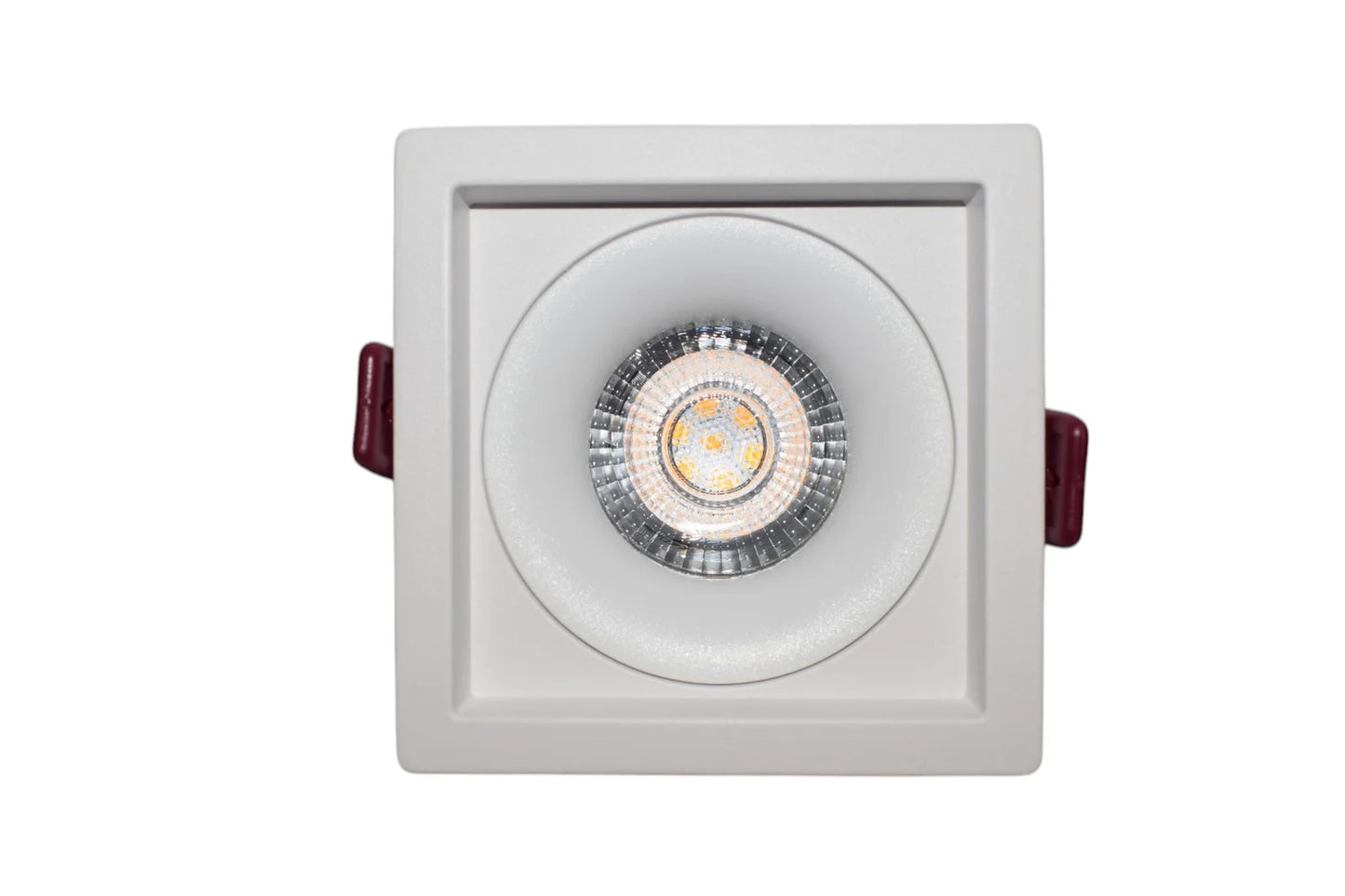 SPOT RETRAIT CARRE ALUMINUM+PC BLANC