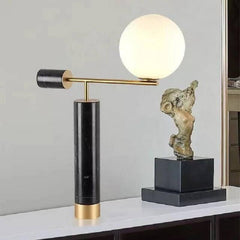 LAMPE DE TABLE MELANIA NOIR