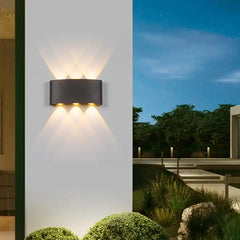 APPLIQUE LED 6W 3P NOIR IP54 3000K