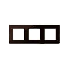 CADRE TRIPLE 3 POSTE S-24 MARRON