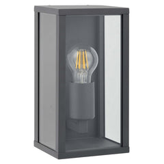 APPLIQUE EXTERIEUR ALUMINIUM E27 NOIR