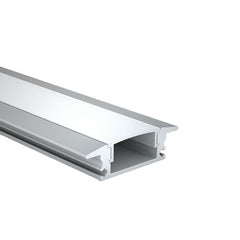 PROFIL ALUMINIUM ENCASTRE 2M SILVER