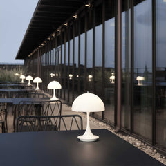 lampe de chevet blanche