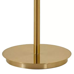 Lampadaire Moderne à Sphères en Verre Blanc