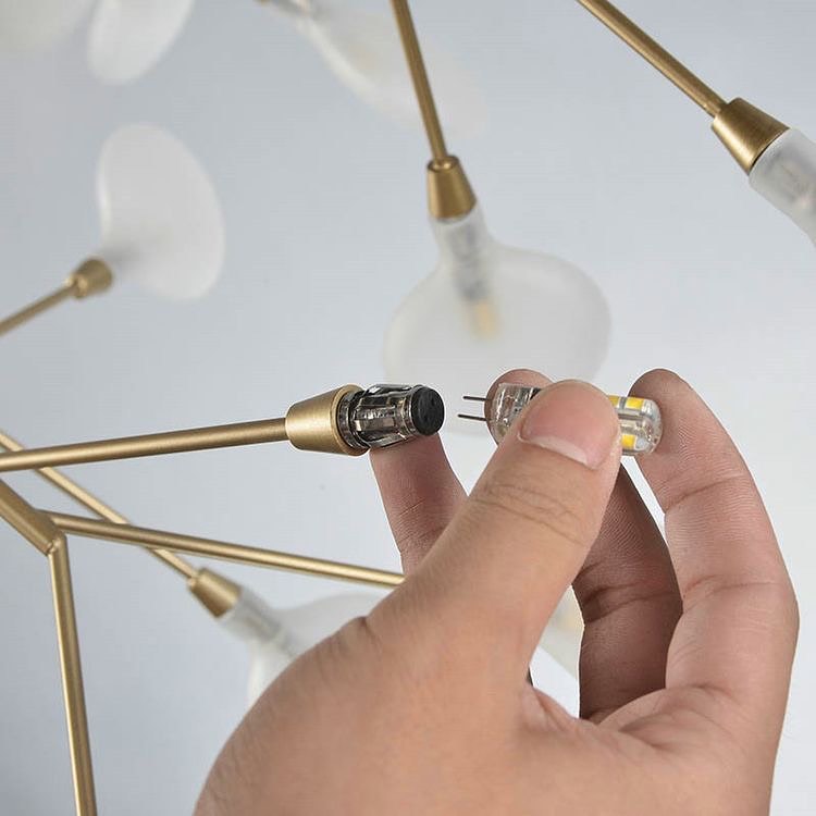 Lustre Design Moderne Noir