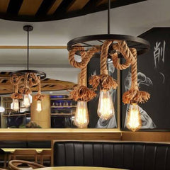 Suspension Cordage sur Roue