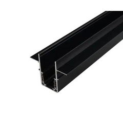 Rail magnétique encastrable pour plafond à éclairage magnétique