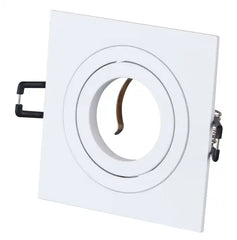 SPOT ORIENTABLE CARRE ALUMINUM BLANC