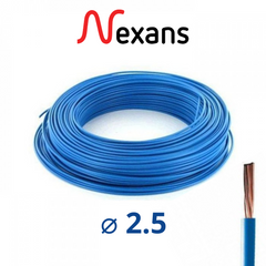 CABLE T.H 2.5 BLEU INGELEC/NEXANS