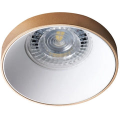 SPOT RETRAIT ROND ALUMINUM BLANC+GOLD