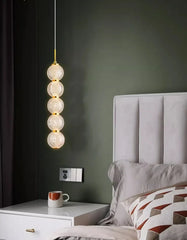 SUSPENSION LED 5 BOULES 18W 3000K