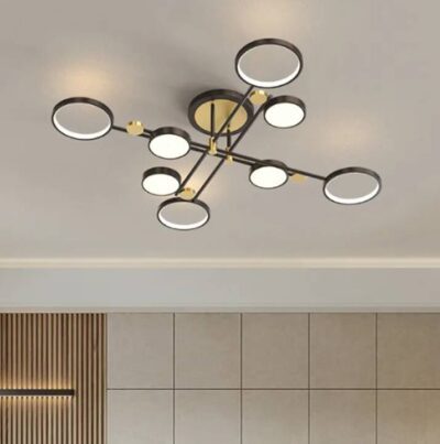 PLAFONNIER VULCANO NOIR