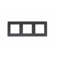 CADRE TRIPLE 3 POSTE S-24 GRAPHITE