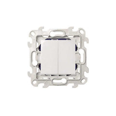 INTERRUPTEUR DOUBLE ALLUMAGE S-24 BLANC