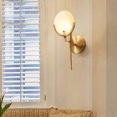 APPLIQUE MURALE EN MARBRE WHIETE