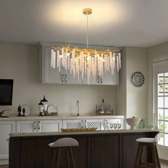 LUSTRE EN VERRE E14 FLORALO