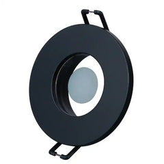 SPOT ROND ETANCHE ALUMINUM IP44 NOIR