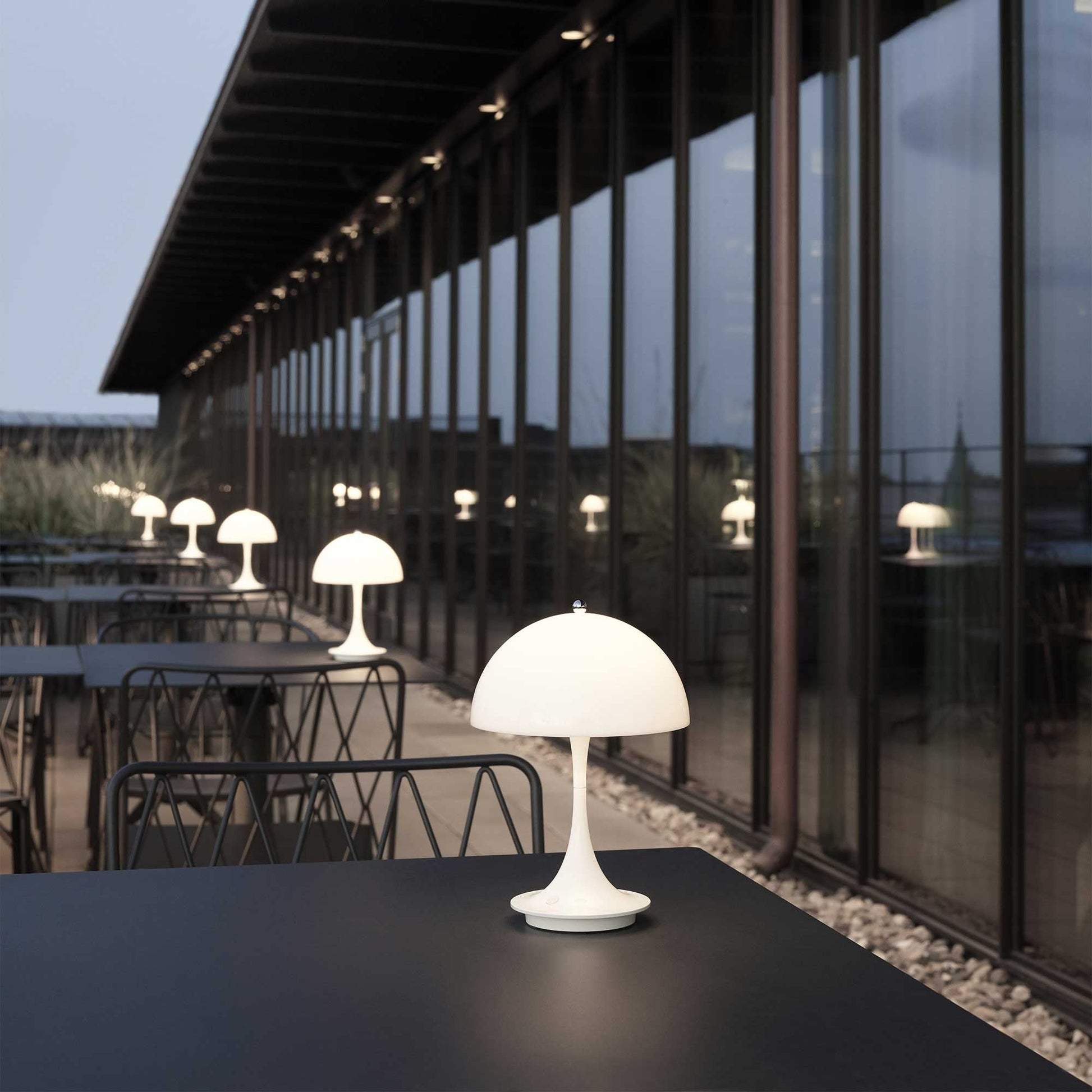 lampe de chevet blanche