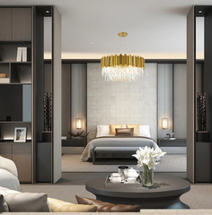 Lustre Rond en Cristal