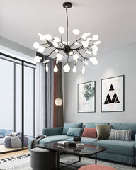 Lustre Design Moderne Noir
