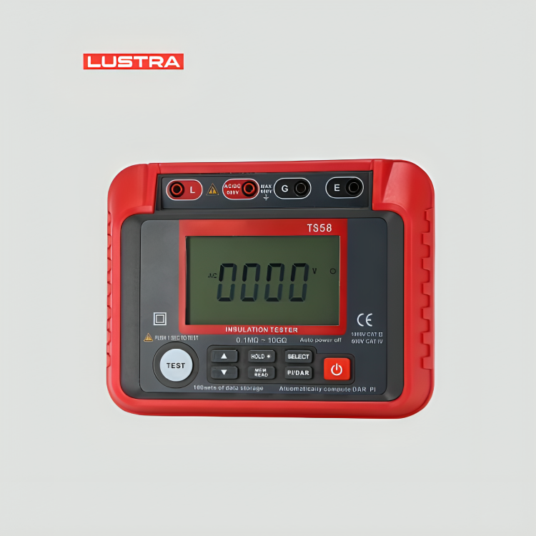 Mégohmmètre Numérique - Testeur d'isolement 2500V Lustra MY58