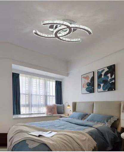 Plafonnier Chanel en Cristal