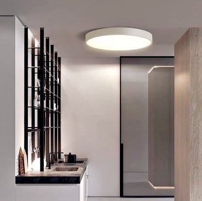 Plafonnier LED Simpliste Rond