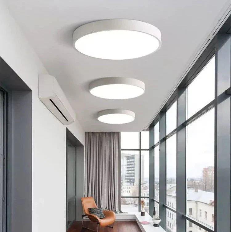 Plafonnier LED Simpliste Rond