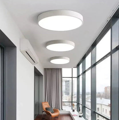 Plafonnier LED Simpliste Rond