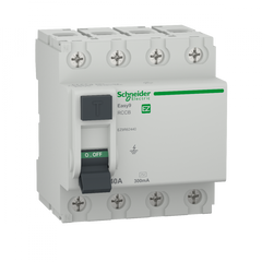 INTERRUPTEUR DIFFERENTIEL EASY9 XP 4P 40A 300MA