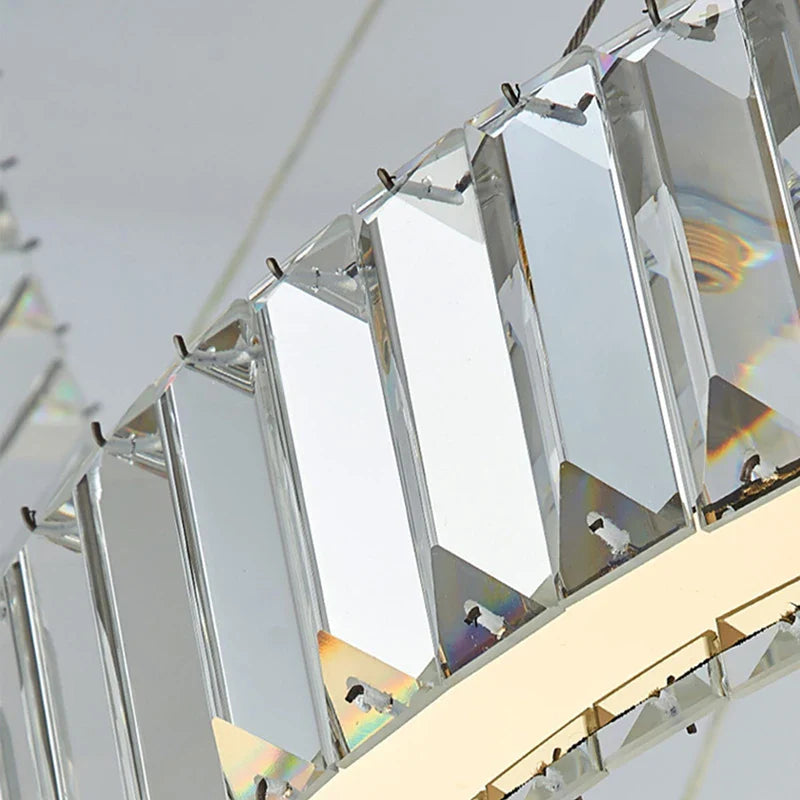 Lustre en Cristal de Forme Creuse