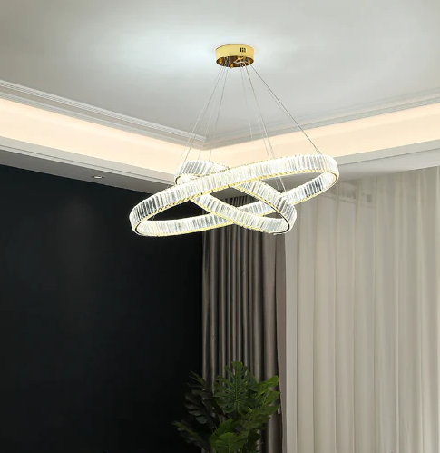 Lustre en Cristal de Forme Creuse