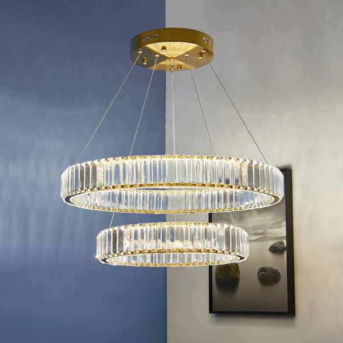 Lustre en Cristal de Forme Creuse
