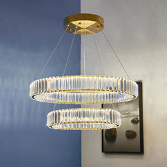 Lustre en Cristal de Forme Creuse