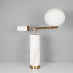 LAMPE DE TABLE MELANIA BLANC