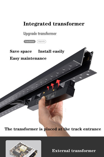Rail Magnétique Apparente 48V