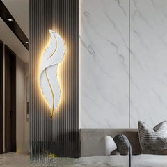AOOLIQUE MURALE PLUME WHITE