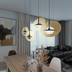 SUSPENSION LED FENZI DORÉ