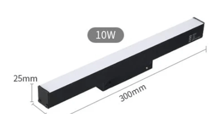 Projecteur Linéaire 3000/4000°K pour éclairage sur rail magnétique